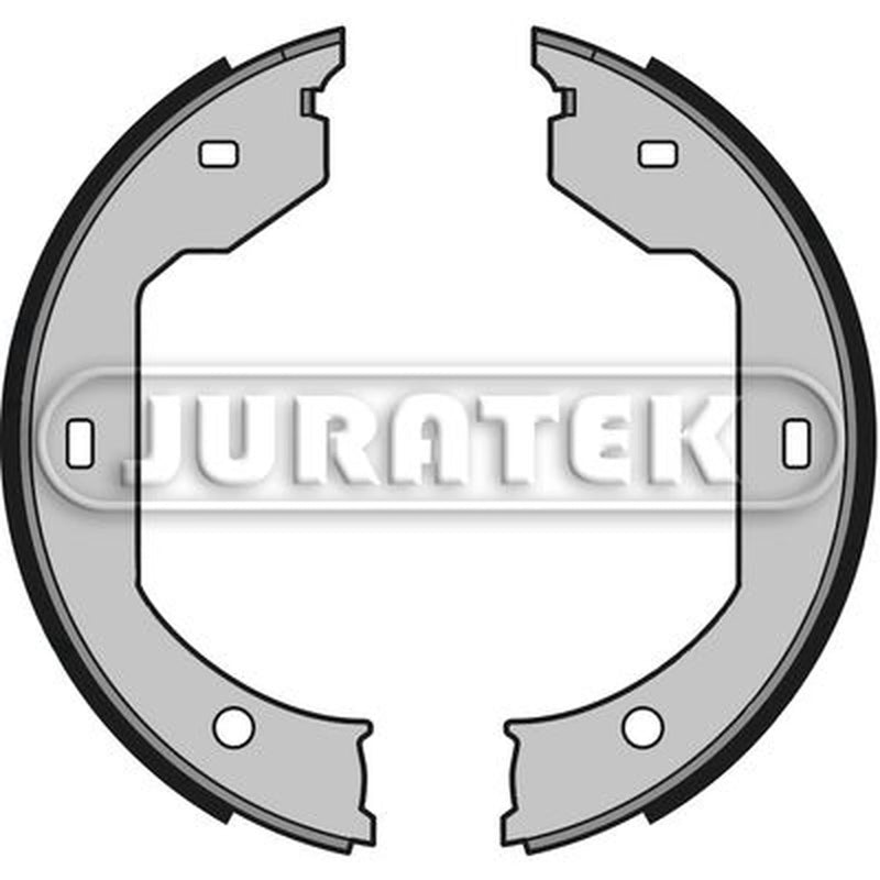 Juratek Brake Shoe Set Axle Kit Rear fits BMW 3 2000-2006