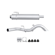 Hella End Silencer Rear fits Opel Movano A 1999-2001 2.2 2.8