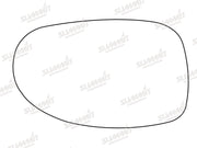 Summit Heated Base Plate With Blind Spot Mirror Glass fits Citroen C5 RHS Summit - Bars 4 Cars