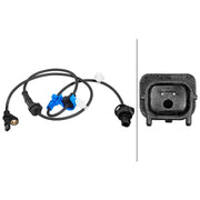 Hella ABS Wheel Speed Sensor Front fits Acura Mdx 2013 on 3.5