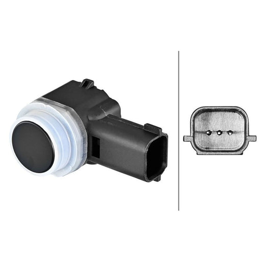 Hella Parking Sensor (PDC) Front fits Ford Usa Explorer 2010 on 3.5