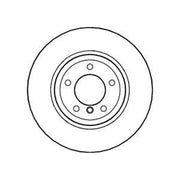 Abtex Front Vented & Rear Vented Brake Discs & Pads fits BMW 3 2000-2005