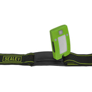 Sealey Rechargeable Head Torch 2W COB LED Auto-Sensor Green LED360HTG Sealey - Dynamic Drive