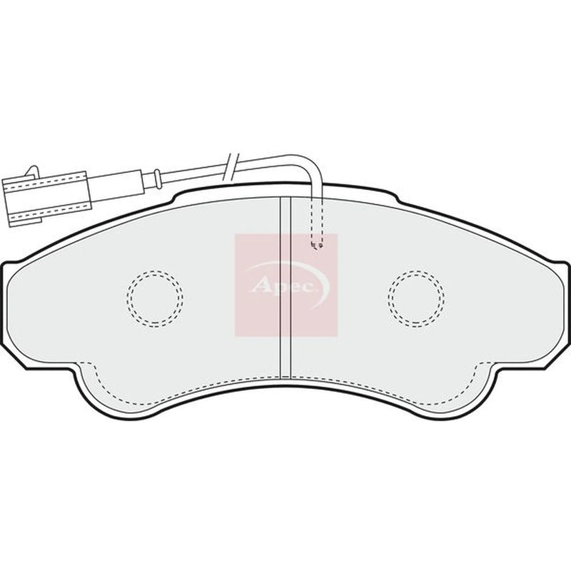Apec Front Brake Pad Set PAD1251