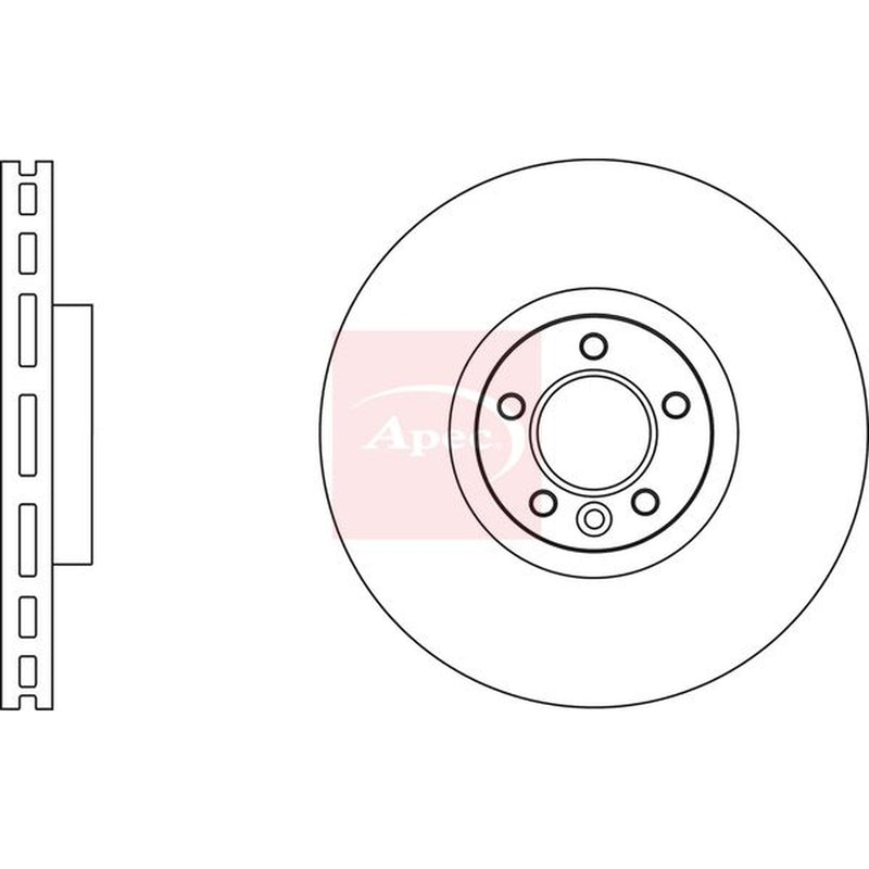 Apec Front & Rear Brake Discs & Pads fits Land Rover Range Rover Sport I
