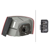 Hella Tail Light / Lamp LED Left fits VW Jetta III 2004-2010 1.4 1.6 1.9 2.0 2.5
