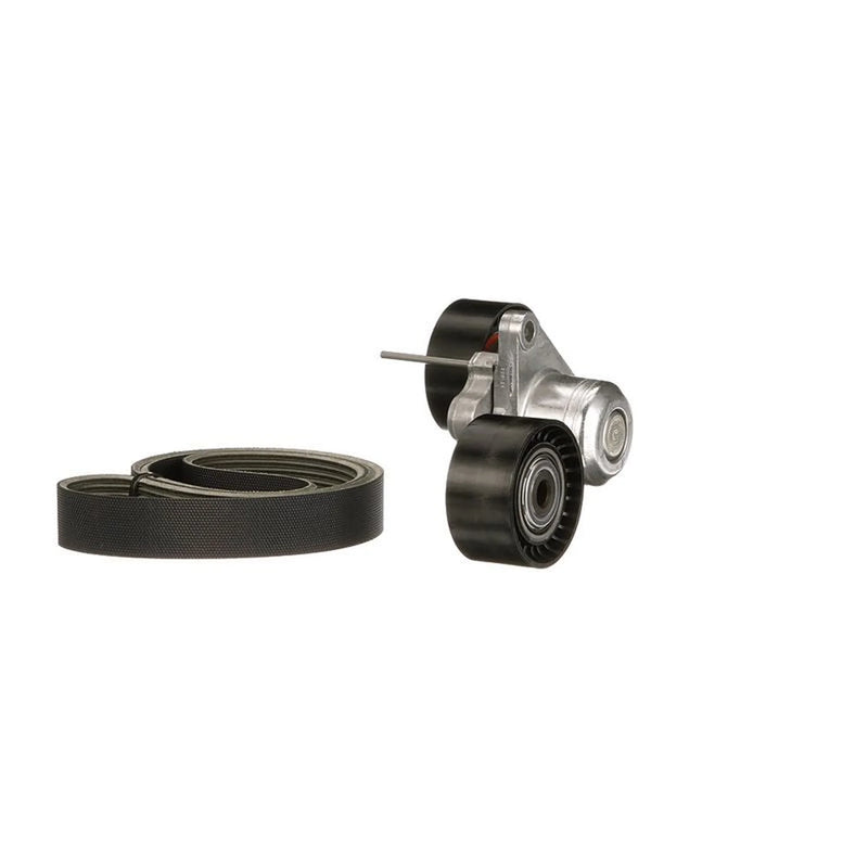 Gates V-Ribbed Belt Set fits Nissan Navara NP300 Pickup 2015 on 2.3