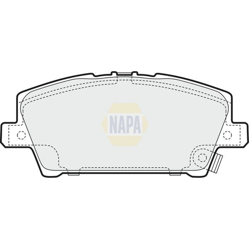 NAPA Front Brake Pad Set NBP1011