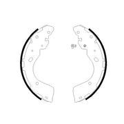 Mintex Brake Shoe Set Axle Kit fits Ford Ranger 2011 on 2.2 2.5 3.2