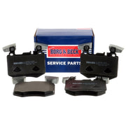 Borg & Beck 4 x Front Brake Pad Set BBP2898