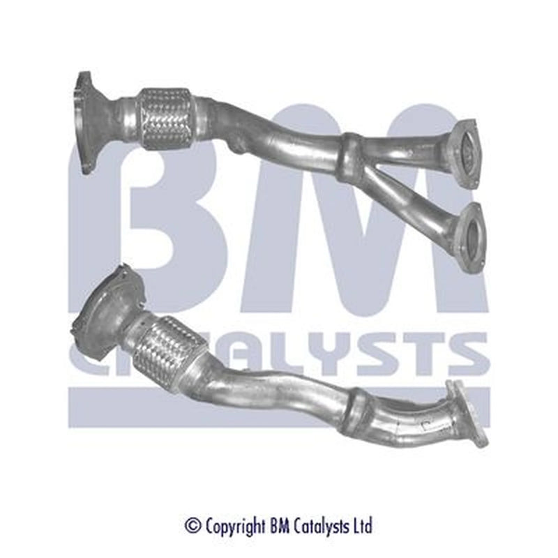 BM Catalysts Exhaust Pipe OD fits Audi Tt 1998-2006 1.8