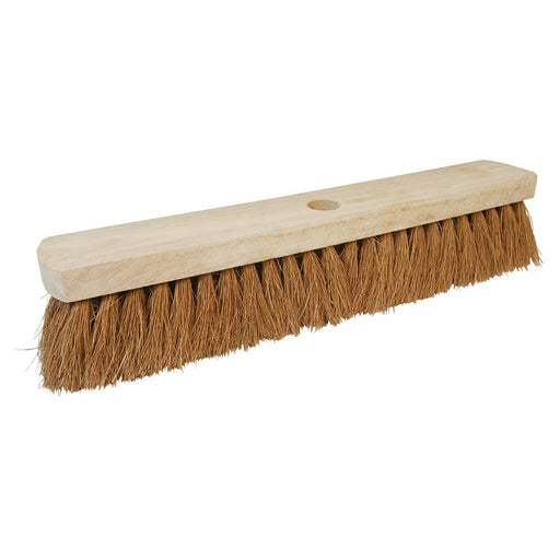 Silverline Broom Soft Coco 450mm (18") Silverline - Dynamic Drive