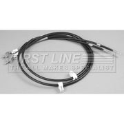 First Line Handbrake Cable Left Rear fits Ford Fiesta V 2005-2008