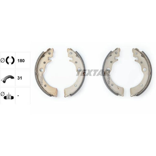 Textar Brake Shoe Set Axle Kit 91034700