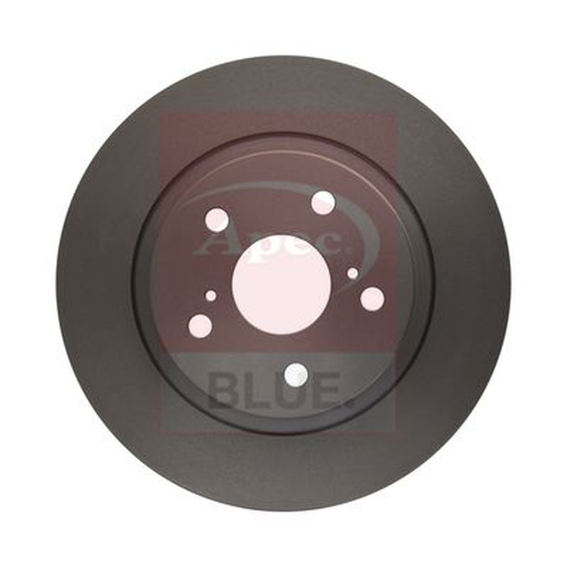Apec 2 x Solid Brake Discs fits Toyota Avensis 2008-2018 1.6 1.8 2.0 2.2