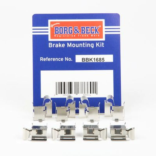 Borg & Beck Brake Pad Accessory Fitting Kit Front BBK1685