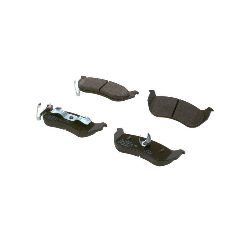 Bosch Front & Rear Pads fits Jeep Cherokee 2001-2008 2.4 2.5 2.8 3.7