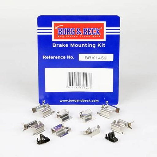 Borg & Beck Brake Pad Accessory Fitting Kit Front BBK1469