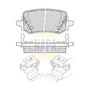NAPA Rear Brake Pad Set fits Hyundai Tucson 2020-2021 1.6