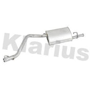 Klarius Box With Tail Pipe Rear fits Fiat Panda 1986-1998