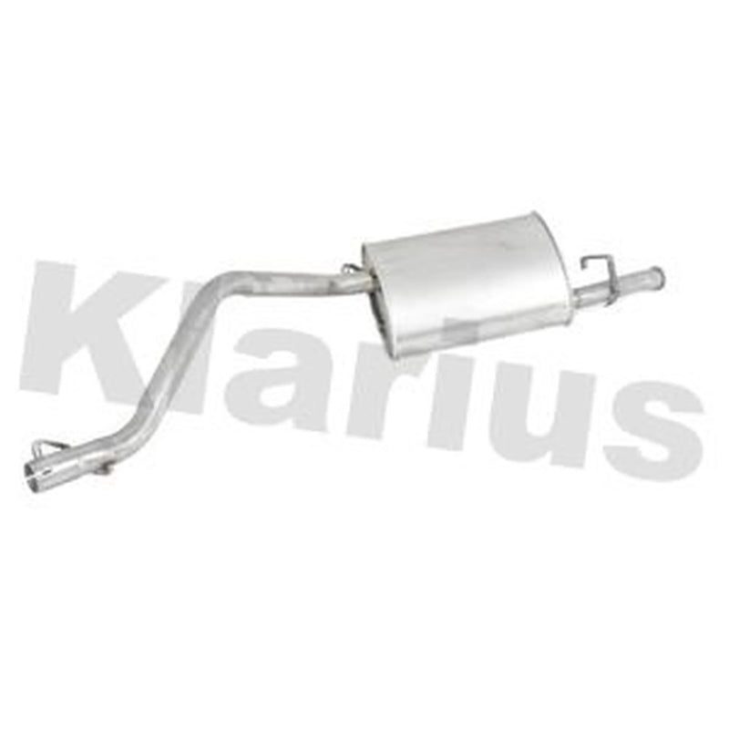 Klarius Box With Tail Pipe Rear fits Fiat Panda 1986-1998