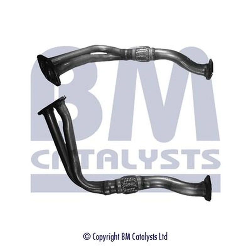 BM Catalysts Exhaust Pipe OD fits Audi A6 C4 1995-1997 1.8