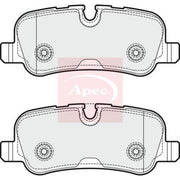 Apec Rear Brake Pad Set fits Land Rover Discovery IV 2010-2018 3.0