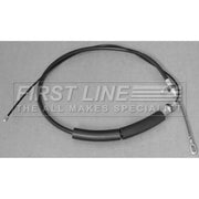 First Line Handbrake Cable Left Rear fits Chrysler Voyager 2000-2008
