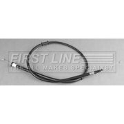 First Line Handbrake Cable Left Rear fits Abarth 500 / 595 / 695 2008 on 1.4