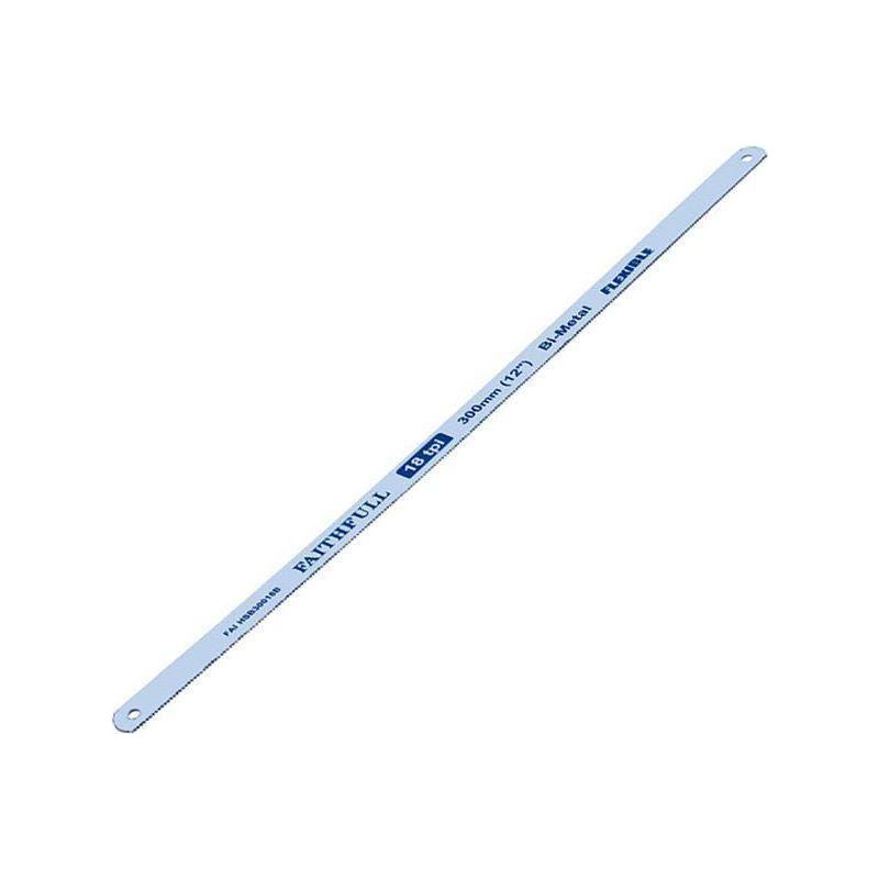 Faithfull Hacksaw Blades 300mm (12in) x 18 TPI (Pack 2) Faithfull - NN4 Online