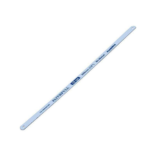 Faithfull Hacksaw Blades 300mm (12in) x 18 TPI (Pack 2) Faithfull - NN4 Online