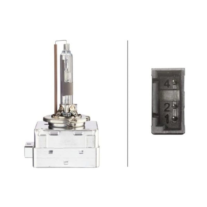 Hella Headlight Bulb D1R (gas discharge tube) Pk32d-3 85V 35W