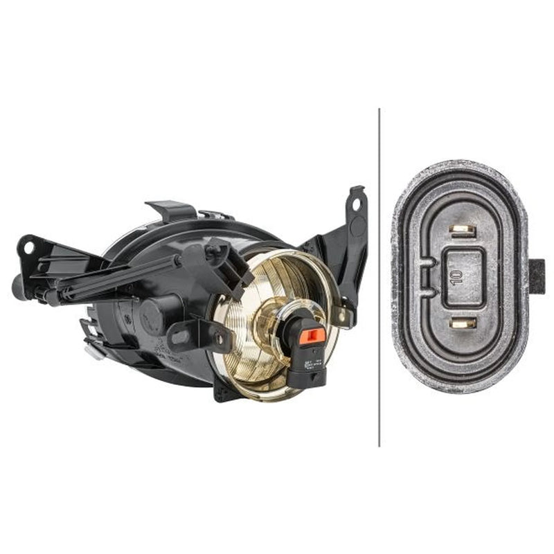Hella Front Right Fog Light H10 1N0 354 681-021
