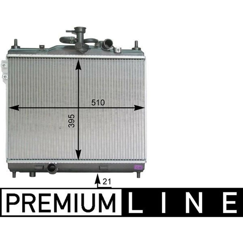 Mahle Engine Radiator fits Hyundai Getz 2003-2009 1.5