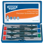 Draper Soft Grip Precision Screwdriver Set (6 Piece) 78924 Draper - Dynamic Drive