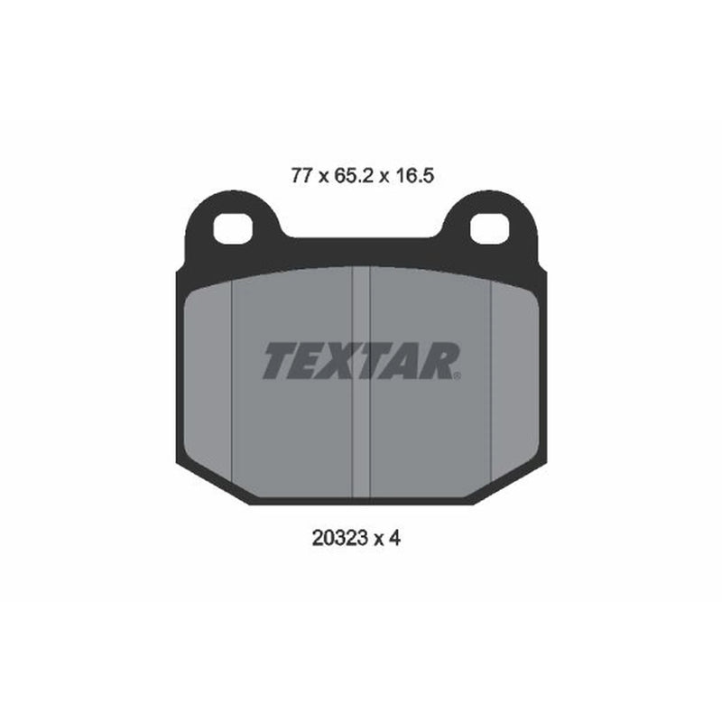 Textar Front Brake Pad Set 2032303