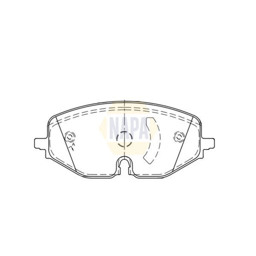 NAPA Front Brake Pad Set NBP1927