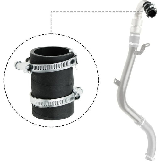 Gates Intercooler Turbo Charge Air Hose 75mm fits Ford C-Max 2007-2010 2.0