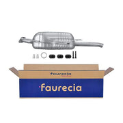 Hella End Silencer Rear fits Opel Astra G 1998-2009 1.4 1.6