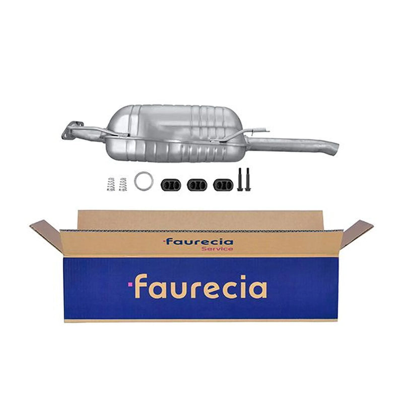 Hella End Silencer Rear fits Opel Astra G 1998-2009 1.4 1.6