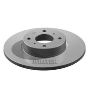 Juratek 2 x Solid Front Brake Discs VAU129-x2