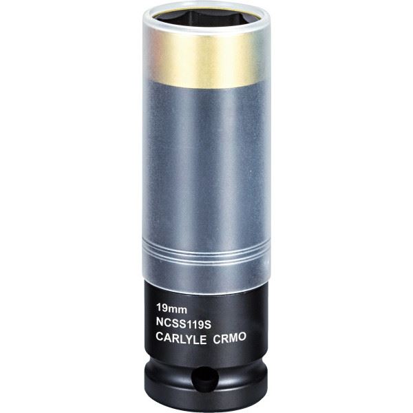 Carlyle Hand Tools 1/2In. Dr 19mm Alloy Wheel Sockets 19mm Carlyle Hand Tools - Dynamic Drive