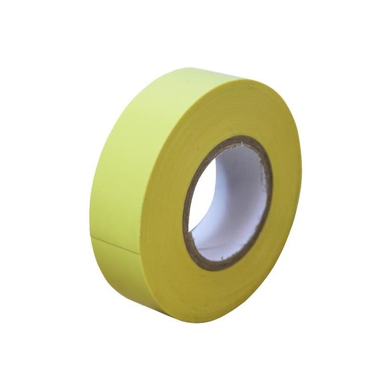 Faithfull PVC Electrical Tape Yellow 19mm x 20m Faithfull - NN4 Online