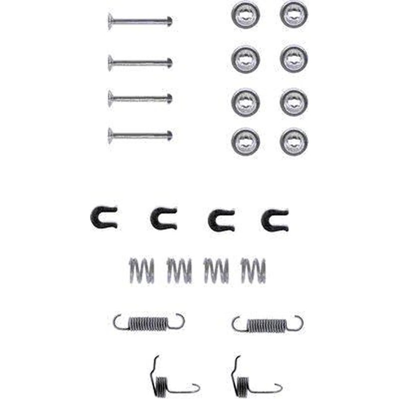 Mintex Brake Shoe Accessory Kit Rear fits Mitsubishi Colt 1984-1988 1.2 1.5