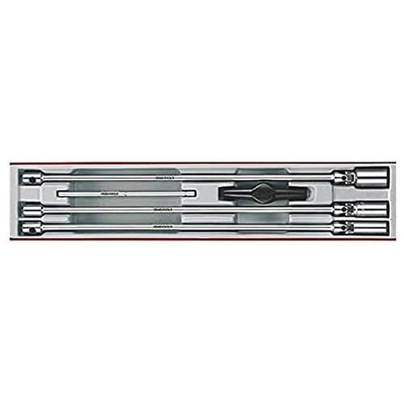 Teng Tools 3/8" T Bar Spark Plug Socket Set TTX4 5 Pieces Teng Tools - Dynamic Drive