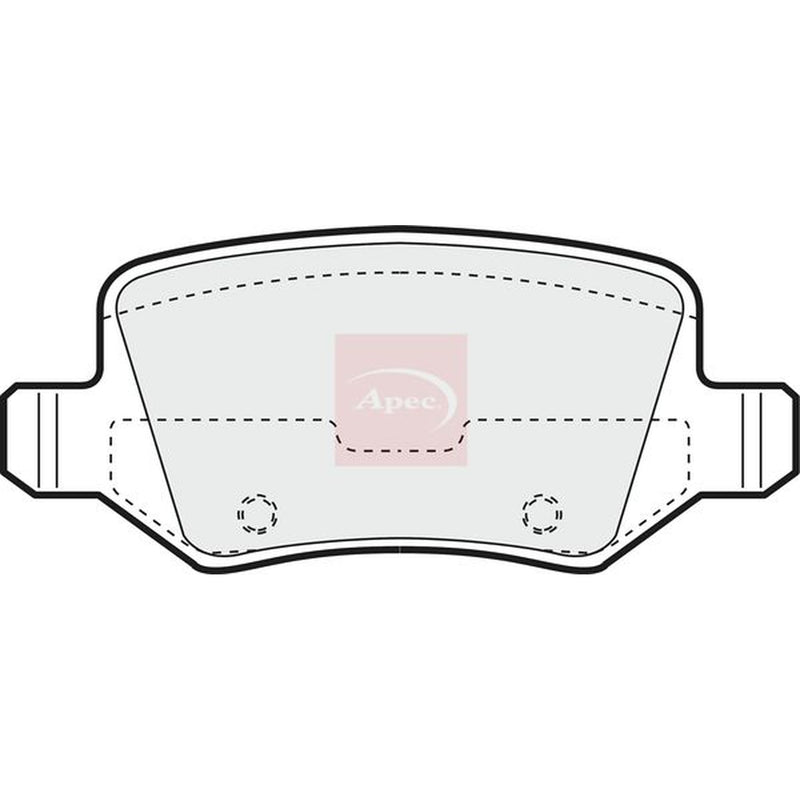 Apec Front & Rear Brake Discs & Pads fits Mercedes-Benz A-Class 1999-2004
