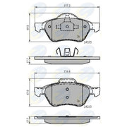 Comline Front & Rear Brake Discs & Pads fits Renault Clio III 2006-2014 2.0