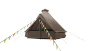 Easy Camp Vaulen Tipi Tent Dark Sand 7 Person Easy Camp - Dynamic Drive