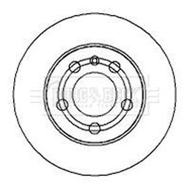 Borg & Beck Front & Rear Brake Discs & Pads fits Audi A3 1996-2003 1.8