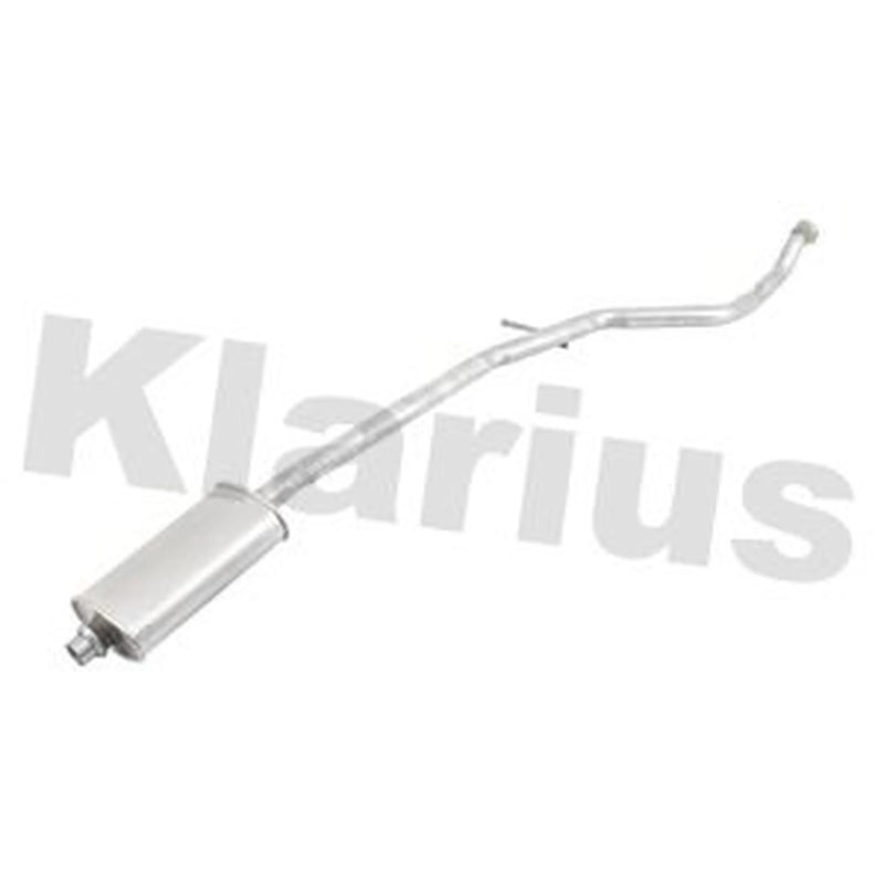 Klarius Box With Centre Pipe Centre fits Peugeot 206 Cc 2000-2007 1.6